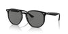 Ray-Ban RB4306 Black/Clear/Green #colour_black-clear-green