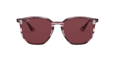 Ray-Ban RB4306 Striped Bordeaux Havana/Dark Violet #colour_striped-bordeaux-havana-dark-violet