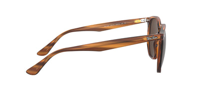 Ray-Ban RB4306 Striped Red Havana/Dark Brown #colour_striped-red-havana-dark-brown