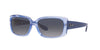 Ray-Ban RB4389 Transparent Light Violet/Blue Gradient Polarised #colour_transparent-light-violet-blue-gradient-polarised