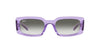 Ray-Ban Kiliane RB4395 Transparent Violet/Clear Light Grey Gradient #colour_transparent-violet-clear-light-grey-gradient