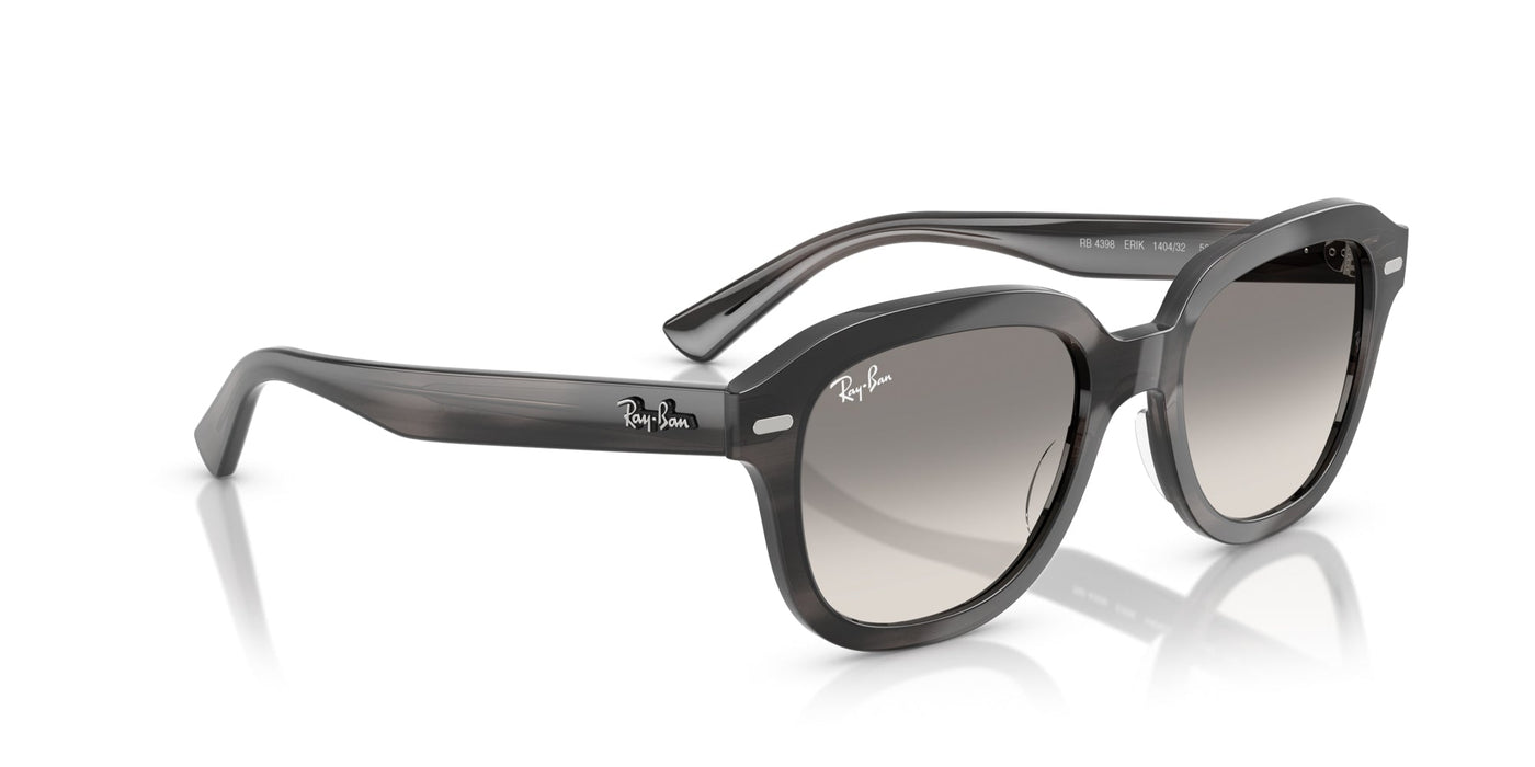 Ray-Ban Erik RB4398 Striped Grey/Clear Grey Gradient #colour_striped-grey-clear-grey-gradient