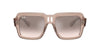Ray-Ban Magellan RB4408 Transparent Light Brown/Silver-Brown Mirror #colour_transparent-light-brown-silver-brown-mirror
