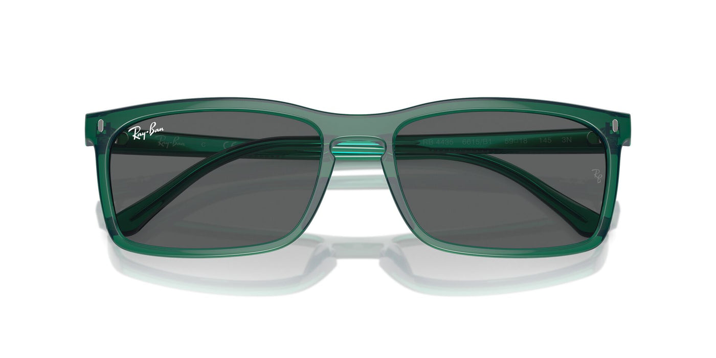 Ray-Ban RB4435 Transparent Green/Dark Grey #colour_transparent-green-dark-grey