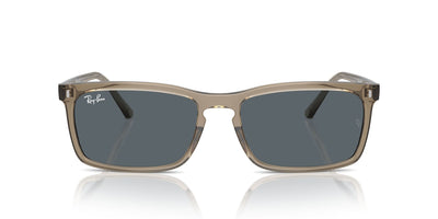 Ray-Ban RB4435 Transparent Brown/Blue #colour_transparent-brown-blue