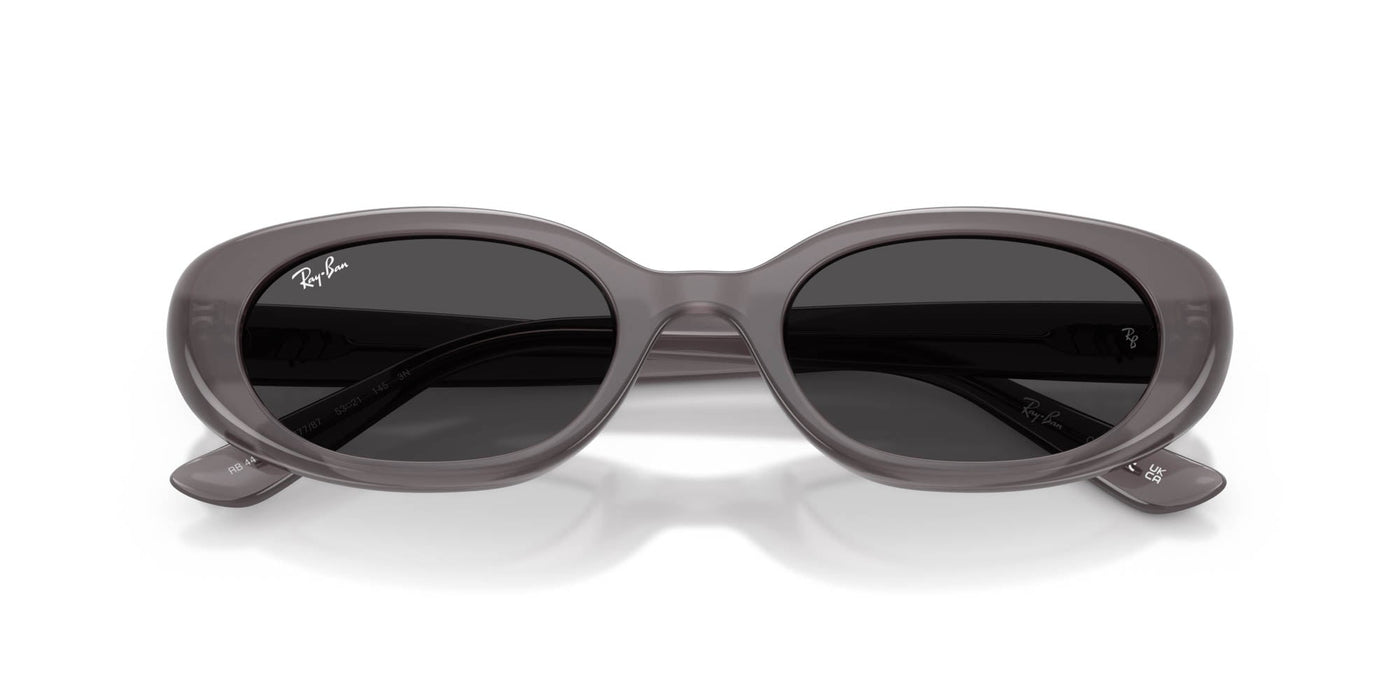 Ray-Ban RB4441D Transparent Dark Grey/Dark Grey #colour_transparent-dark-grey-dark-grey