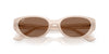 Ray-Ban RB4457D Opal Beige/Dark Brown #colour_opal-beige-dark-brown