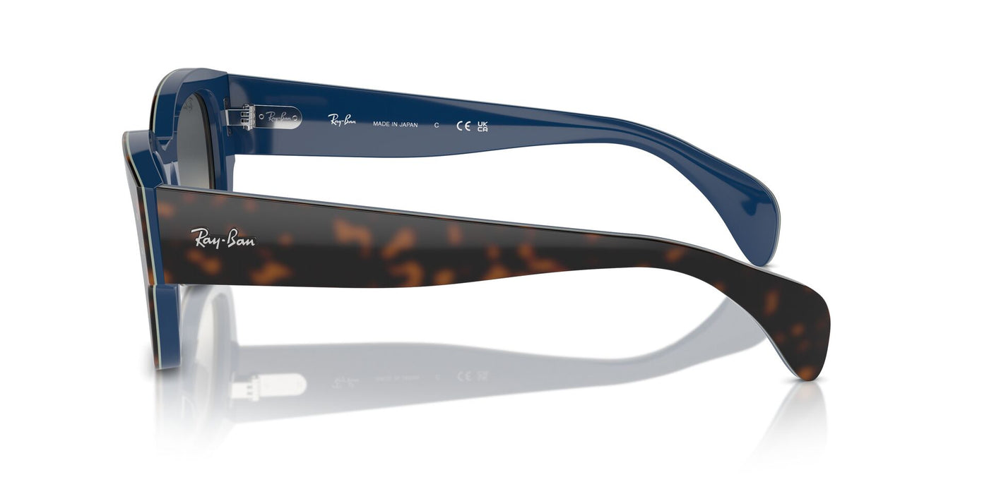 Ray-Ban Jorge RB7681S Havana Grey On Blue/Grey #colour_havana-grey-on-blue-grey