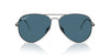 Ray-Ban Aviator Titanium RB8089 Gunmetal/Blue Polarised #colour_gunmetal-blue-polarised