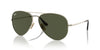 Ray-Ban Aviator Titanium RB8089 Gold/Green #colour_gold-green