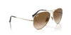 Ray-Ban Aviator Titanium RB8089 Gold/Clear-Brown #colour_gold-clear-brown