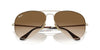 Ray-Ban Aviator Titanium RB8089 Gold/Clear-Brown #colour_gold-clear-brown