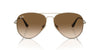 Ray-Ban Aviator Titanium RB8089 Gold/Clear-Brown #colour_gold-clear-brown