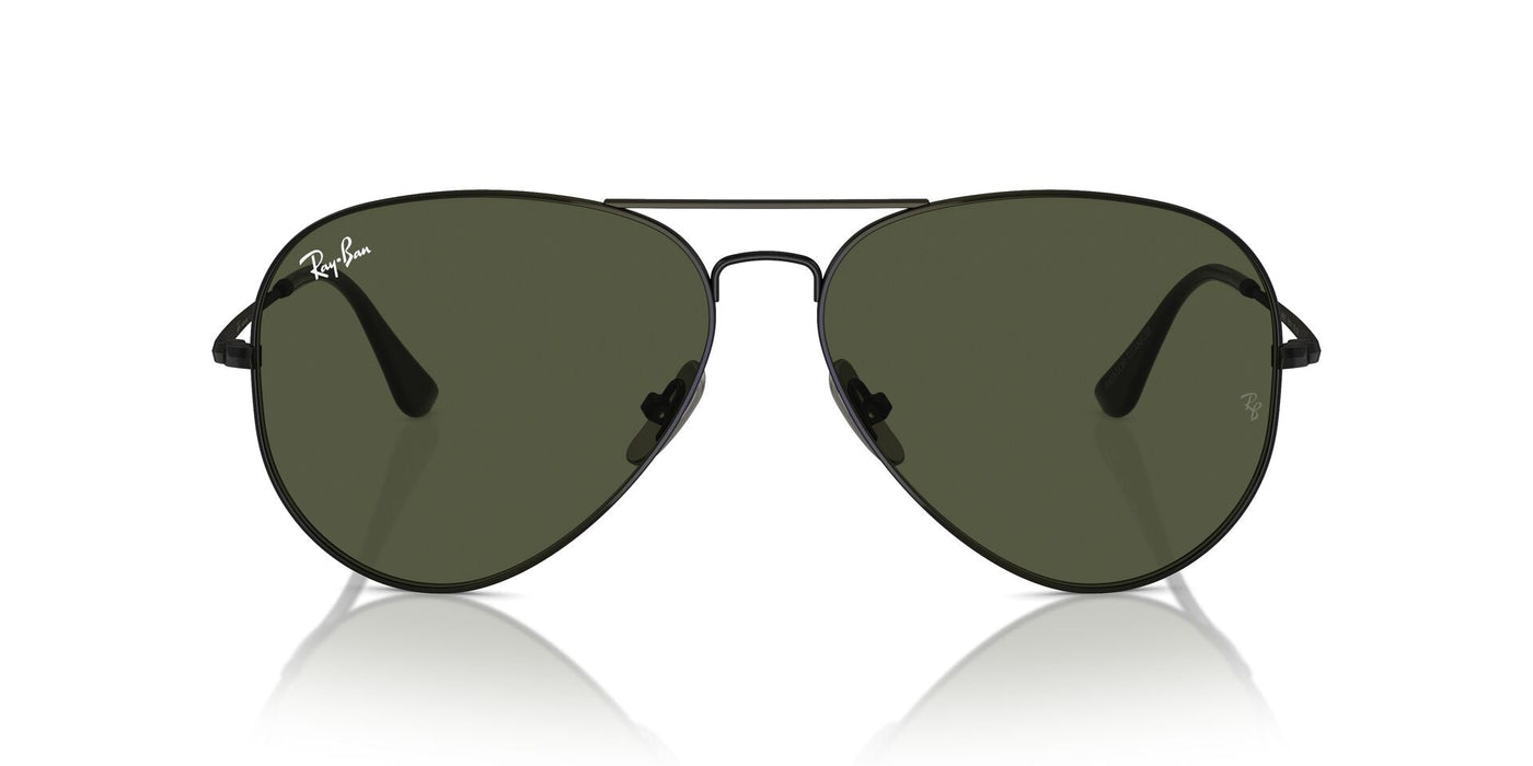 Ray-Ban Aviator Titanium RB8089 Black/Green #colour_black-green