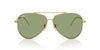 Ray-Ban Aviator Reverse RBR0101S Gold/Green #colour_gold-green