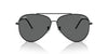 Ray-Ban Aviator Reverse RBR0101S Black/Dark Grey #colour_black-dark-grey