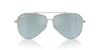 Ray-Ban Aviator Reverse RBR0101S Silver/Silver #colour_silver-silver