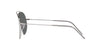 Ray-Ban Aviator Reverse RBR0101S Silver/Dark Grey #colour_silver-dark-grey