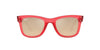 Ray-Ban Wayfarer Reverse RBR0502S Transparent Red/Dark Brown Pale Gold Mirror #colour_transparent-red-dark-brown-pale-gold-mirror