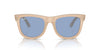 Ray-Ban Wayfarer Reverse RBR0502S Opal Beige-Honey/Light Blue #colour_opal-beige-honey-light-blue