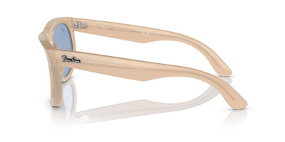 Ray-Ban Wayfarer Reverse RBR0502S Opal Beige-Honey/Light Blue #colour_opal-beige-honey-light-blue