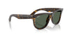 Ray-Ban Wayfarer Reverse RBR0502S Dark Havana/Dark Green #colour_dark-havana-dark-green