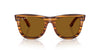 Ray-Ban Wayfarer Reverse RBR0502S Striped Havana/Dark Brown Polarised #colour_striped-havana-dark-brown-polarised