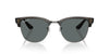 Ray-Ban Clubmaster Reverse RBR0504S Transparent Dark Grey On Gunmetal/Dark Grey Polarised #colour_transparent-dark-grey-on-gunmetal-dark-grey-polarised