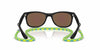 Ray-Ban Kids RJ9052S Rubber Black/Light Green Blue Mirror #colour_rubber-black-light-green-blue-mirror