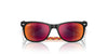 Ray-Ban Kids RJ9052S Rubber Black/Brown Orange Mirror #colour_rubber-black-brown-orange-mirror