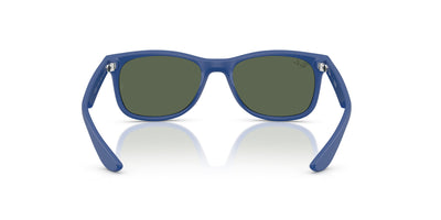 Ray-Ban Kids RJ9052S Rubber Blue/Dark Green #colour_rubber-blue-dark-green