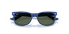 Ray-Ban Kids RJ9052S Rubber Blue/Dark Green #colour_rubber-blue-dark-green