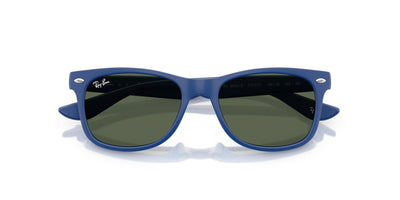 Ray-Ban Kids RJ9052S Rubber Blue/Dark Green #colour_rubber-blue-dark-green