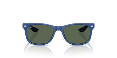 Ray-Ban Kids RJ9052S Rubber Blue/Dark Green #colour_rubber-blue-dark-green