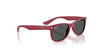 Ray-Ban Kids RJ9052S Rubber Bordeaux/Dark Grey #colour_rubber-bordeaux-dark-grey