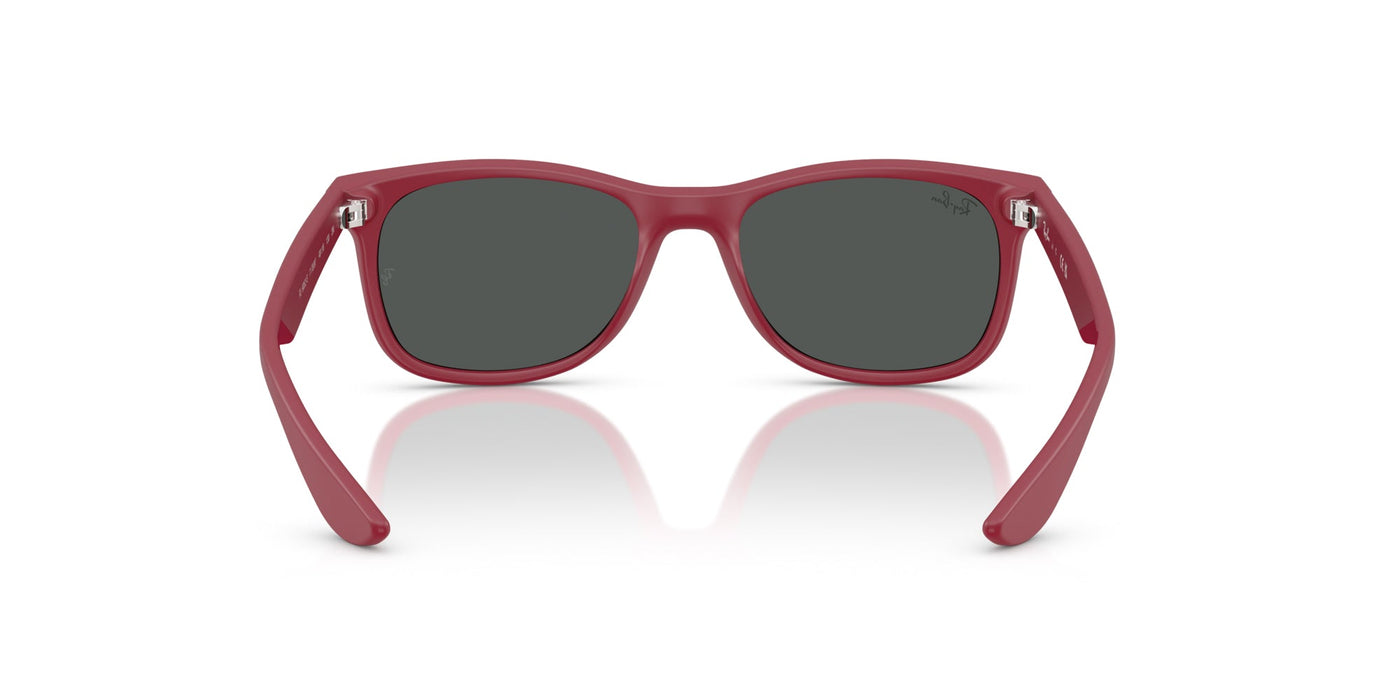 Ray-Ban Kids RJ9052S Rubber Bordeaux/Dark Grey #colour_rubber-bordeaux-dark-grey