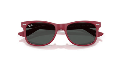 Ray-Ban Kids RJ9052S Rubber Bordeaux/Dark Grey #colour_rubber-bordeaux-dark-grey