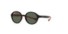 Ray-Ban Kids RJ9075S Black On Red/Dark Green #colour_black-on-red-dark-green