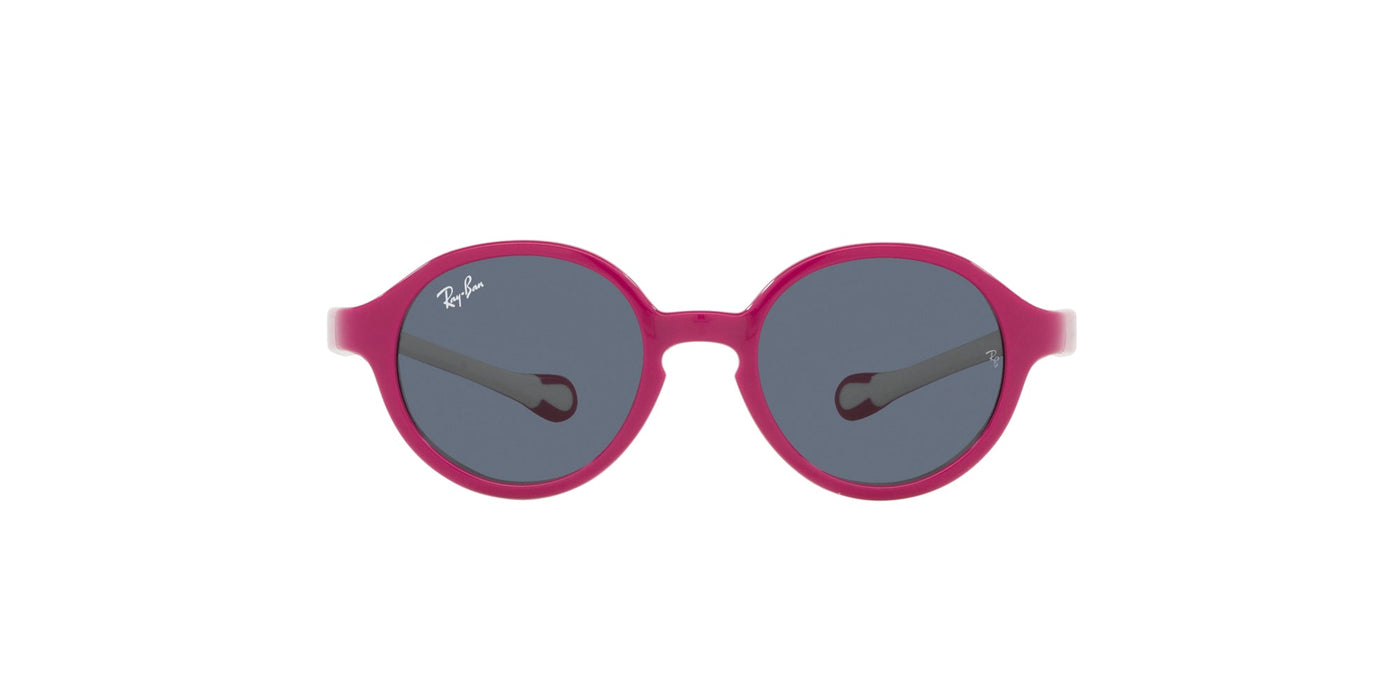 Ray-Ban Kids RJ9075S Fuxia On Cream/Dark Grey #colour_fuxia-on-cream-dark-grey