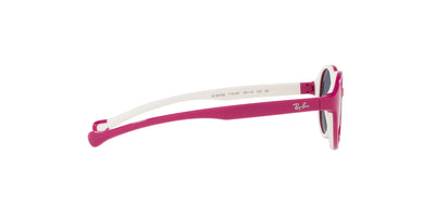 Ray-Ban Kids RJ9075S Fuxia On Cream/Dark Grey #colour_fuxia-on-cream-dark-grey