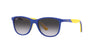 Ray-Ban Junior RJ9077S Light Blu On Rubber Yellow/Grey Blue Gradient #colour_light-blu-on-rubber-yellow-grey-blue-gradient