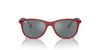 Ray-Ban Junior RJ9077S Red On Blue/Grey Black #colour_red-on-blue-grey-black