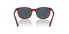 Ray-Ban Junior RJ9079S Red On Blue/Dark Blue #colour_red-on-blue-dark-blue
