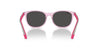 Ray-Ban Junior RJ9079S Transparent Pink/Dark Grey #colour_transparent-pink-dark-grey