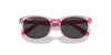 Ray-Ban Junior RJ9079S Transparent Pink/Dark Grey #colour_transparent-pink-dark-grey