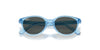 Ray-Ban Kids 0RJ9080S Transparent Blue/Dark Grey #colour_transparent-blue-dark-grey
