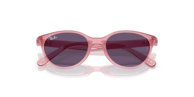 Ray-Ban Kids 0RJ9080S Transparent Pink/Violet #colour_transparent-pink-violet