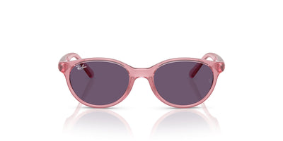 Ray-Ban Kids 0RJ9080S Transparent Pink/Violet #colour_transparent-pink-violet