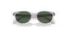 Ray-Ban Kids 0RJ9080S Transparent Grey/Dark Green #colour_transparent-grey-dark-green