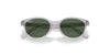 Ray-Ban Kids 0RJ9080S Transparent Grey/Dark Green #colour_transparent-grey-dark-green